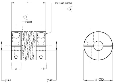 Dimensions for Budgetbeam Clamp Attachment